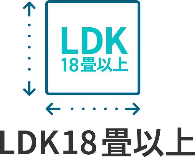 LDK18畳以上